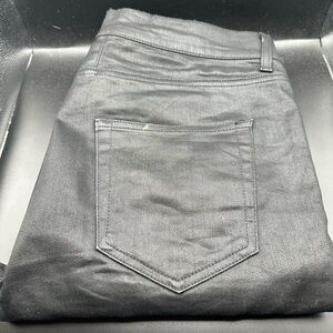 Saint Laurent Waxed Cotton Slim Denim Hedi Slimane